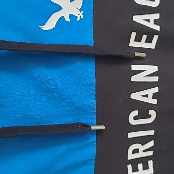 American Eagle Blue Hoodie - Picture 4 of 7